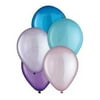 Cosmic Pearl 5-Color Mix Mini Latex Balloons, 5in, 25ct - Blues, Pink & Purples