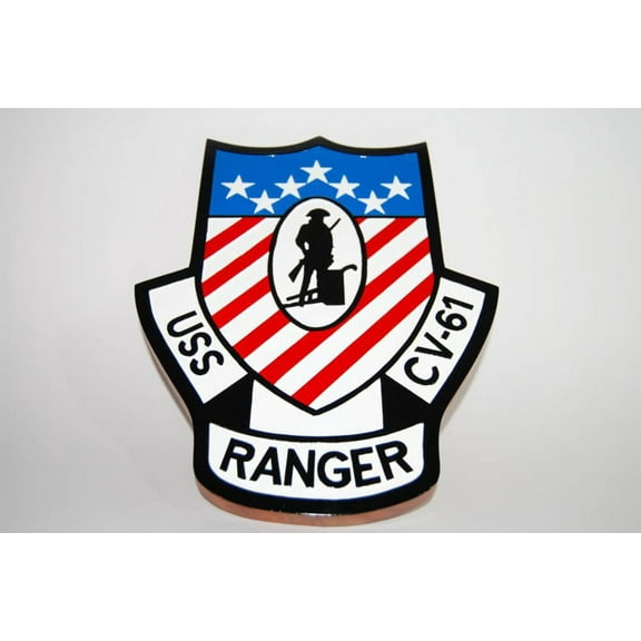 USS Ranger CV-61 Plaque