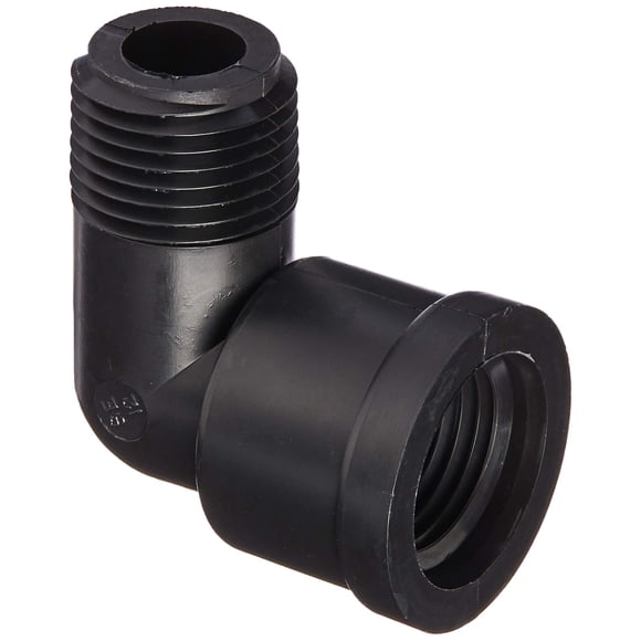Pipe Street Elbow Green Leaf SE 12P MPT X FPT de 90 grados y 1/2 pulgadas