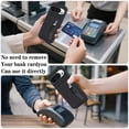thumbnail image 4 of For Google Pixel 10 / Pixel 10 Pro Wallet Case Ultra-Slim Profile Vintage Leather Texture, Wallet For Women Men Card Holder Magnetic Clasp Kickstand Folio Case,Black,For Pixel 10 / 10 Pro, 4 of 7