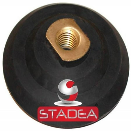 

rubber backing velcro backing pad - Hook and Loop Velcro Backing Pad 4 Rigid Back Holder / Backer Pads By STADEA
