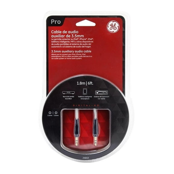 Cable de Audio General Electric Pro 24643 1.8 m