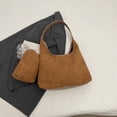 thumbnail image 3 of Bolso Mano para Mujer Gran Capacidad Gamuza Sintética Con Shopper Travel Tote Bag, 3 of 9