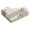 Beige + Corduroy,Polyurethane, variant on 78 Inch Convertible Sleeper Sofa Bed, Futon Boneless Couch Lounge Loveseat with Pull Out Bed, No Assembly Required