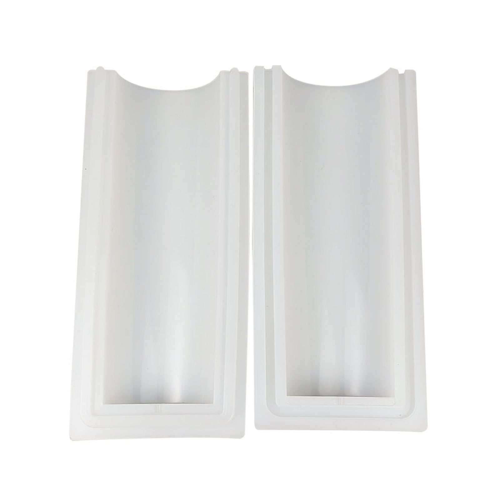 HYROOY Large Cylinder Silicone Mold for Candle Making Epoxy Resin Molds Handmade Soap Cake Baking Home Decoration