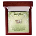 thumbnail image 4 of To My Daughter Nothing That Could Lessen My Love For You Inseparable Necklace, 4 of 20