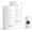 White-1 Transmitter+ 2 Receivers, variant on TECKNET BASICS Wireless Doorbell 1312FT, IP67 Waterproof Classroom Doorbell Battery-Powered Door Bell, 60 Chimes 5-Level Volume, 4.5-year Battery Life, Electric Doorbells No Plug-in Required for Home