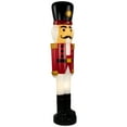thumbnail image 4 of Northlight Lighted Blow Mold Nutcracker Soldier Outdoor Christmas Decoration - 59", 4 of 6