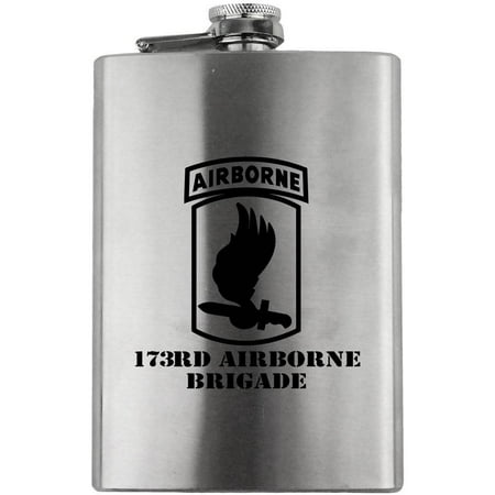

Army 173rd Airborne Brigade Subdued 8oz. Flask