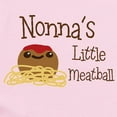 thumbnail image 2 of CafePress - Nonna's Little Meatball Body Suit - Baby Light Bodysuit, Size Newborn - 24 Months, 2 of 4