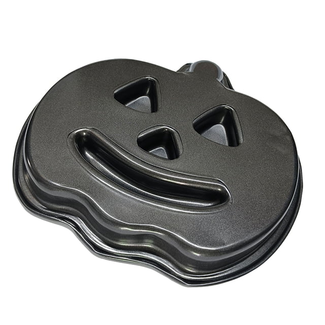 Bandeja de horno antiadherente con forma de calabaza 3D para Halloween, molde para hornear pasteles antiadherente para uso doméstico