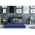 thumbnail image 2 of AJD Home Full Size Single Foam Futon Mattress 6 Inch 75" x 54" Royal Blue, 2 of 6