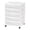 White, variant on 5 Drawers Scrapbook Plastic Rolling Storage Cart with Organizer Top with Casters