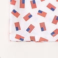 thumbnail image 6 of Toddler Baby 4th of July Outfit Boy Letter Flag Embroidery T-Shirt Top and Shorts Set 2 Piece July Fourth Clothes Set,Blue, 6 of 6