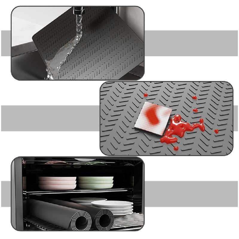 Foldable Silicone Mat for Kitchen Counter Organization Electric Stove Top Cover