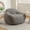 Light Gray, variant on Bean Bag Chair, Comfy Bean Bag Sofa for Adults, Stuffed Floor Sofa with Supportive Backrest & Armrests, Modern Faux Fur Accent Chair for Living Room & Bedroom, Off White