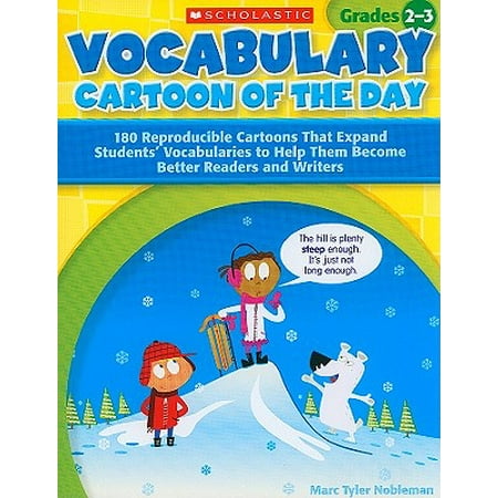 Science Vocabulary Readers - Vocabulary Cartoon of the Day, Grades 2-3 : 180 Reproducible Cartoons That Expand Students' Vocabularies to Help Them Become Better Readers and Writers