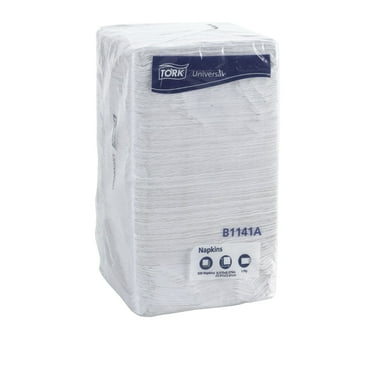 Eco Friendly 9 x 9 Universal 1/4 Fold White Beverage Napkin"