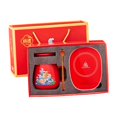 thumbnail image 4 of Chauffe-café et Ensemble de Tasses Intelligent 55 Degrés avec Couvercle et Cuillère Rouge, 4 of 8