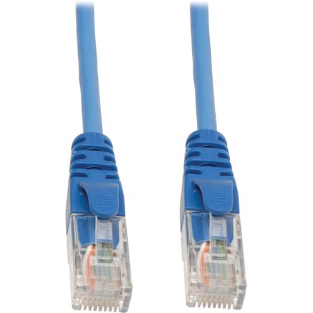 UPC: 0037332140272 | Tripp Lite Cat5e 350 MHz Snagless (UTP) Ethernet Cable (RJ45 M/M ) Plenum Rated Blue 75 ft. (22.86 m)