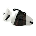 thumbnail image 2 of Avant Garde Super Light Flexible Shield Mask Goggle Sunglasses Silver Mirror, 2 of 4
