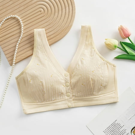 Lisbinx Womens Plus Size Bra Womens Solid Lace Lingerie Bras Plus Size Underwear Bralette Bras Comfortable Bra Prime Day Deals Today 2024