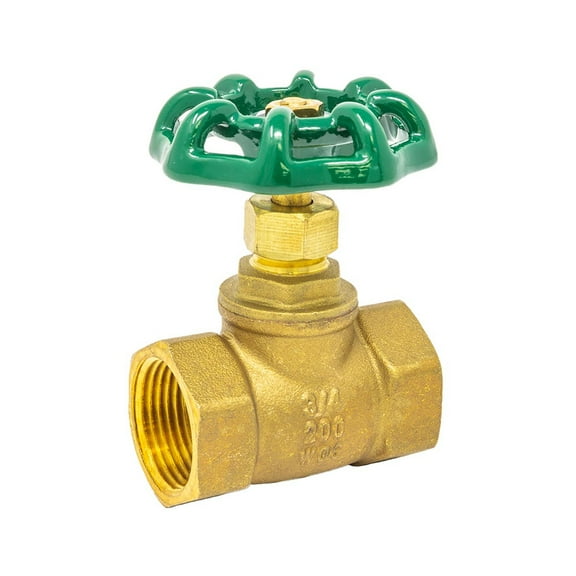 Thrifco 6415066 3/4 Inch IPS Brass Stop Valve
