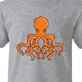 thumbnail image 4 of Inktastic Orange Octopus Youth T-Shirt, 4 of 5