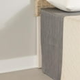 thumbnail image 2 of South Shore Furniture Lilak Rattan Headboard, White Washed Rattan, 2 of 5