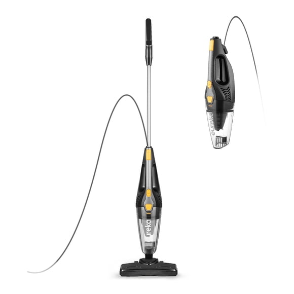 Eureka Home Lightweight Corded Stick Vacuum Cleaner, Powerful Suction Convenient Small Vacuum for Hard Floor, 3-in-1 Hand Vacuum,