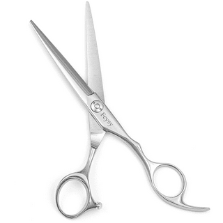 6.1 inch Kids Hair Cutting Scissors Safety Rounded Tips Haircut Scissors, K  KaCaKaCa Professional Safe Hair Cutting Shears for Baby, Toddler, Children,  Women and Men, Barber, Salon and Home Use