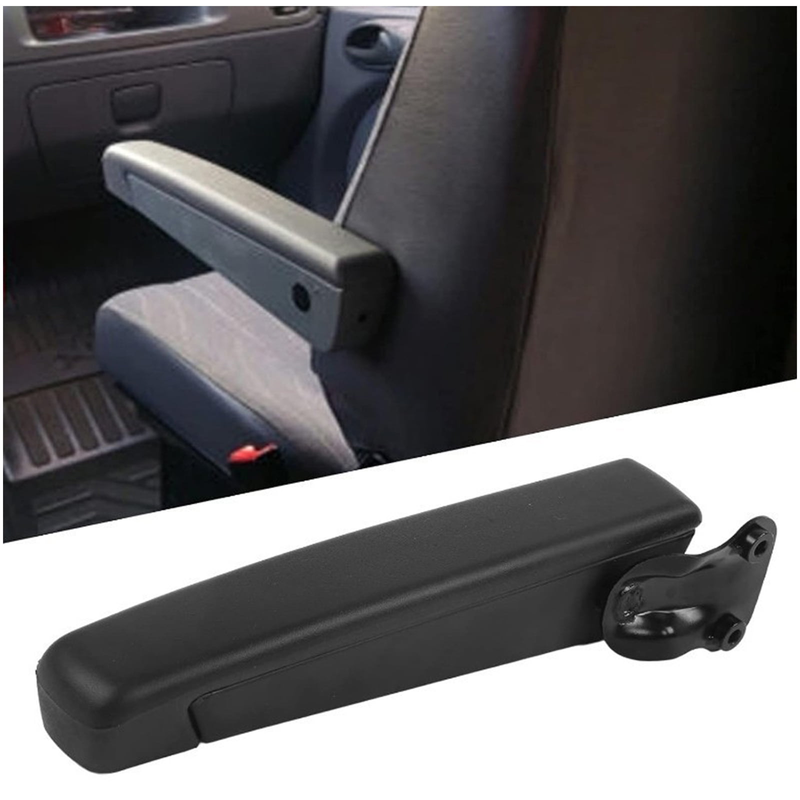 Adjustable Turning Vehicle Armrest 90° Angled Comfort Support Left Side Installation For Camping Car Truck Boat