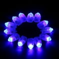 thumbnail image 4 of 50Pcs LED Balloons Lights, Colorful Flash Balloon Inside Lights Sources with Switch+Battery, for Party Balloons, Paper Lanterns,Floral,Festival Decoration (Blue), 4 of 7