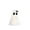 B002- Clear (B), variant on Halloween Home Decor Indoor, Halloween Ghost Decorations, Halloween Mantel Decor, Indoor Halloween Table Decorations, Sheer Mesh Ghost Figurine with Cartoon Eye Cutouts, Compact