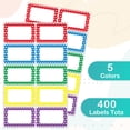 thumbnail image 3 of L LIKED Name Tag Stickers - 3.5" x 2.25" Colors Name Labels, 3 of 7
