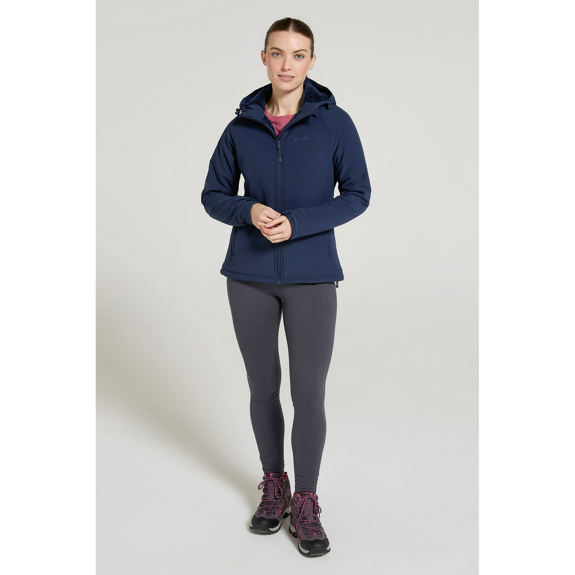 Mountain Warehouse Arctic Women s Softshell Jacket Ladies Fleece Lined Zip Coat Other