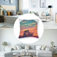 thumbnail image 5 of Vintage Sunset Recycling Trash Garbage Truck Kids Boy Throw Pillow, 5 of 7