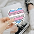 thumbnail image 2 of 3 Pcs Trans Rights are Human Rights Sticker, Equality Bumper Sticker, Trans Human Rights Ally Stickers - Vinyl Sticker 3x3 for Water Bottles Laptop Phone Car Helmet Hard Hat, 2 of 5