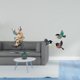 thumbnail image 2 of Colección De Esculturas De Figuras De Pájaros Payasos De Madera. Arte De Pared Con Estatuillas Para Mesa, Centro De Mesa, Vitrina, Comedor, Regalo, Jardín, Estudio, Casa De Campo., 2 of 8