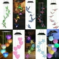 thumbnail image 2 of Solar Color-Changing LED Wind Chime Moon and Star, 2 of 5
