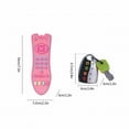 AKTUGKNM And Toddler TV Remote Control Children With Music English Learning Remote Control Early