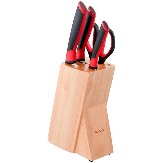 Set de 4pz Cuchillos T-Fal Comfort RED 2100103502 K2219014