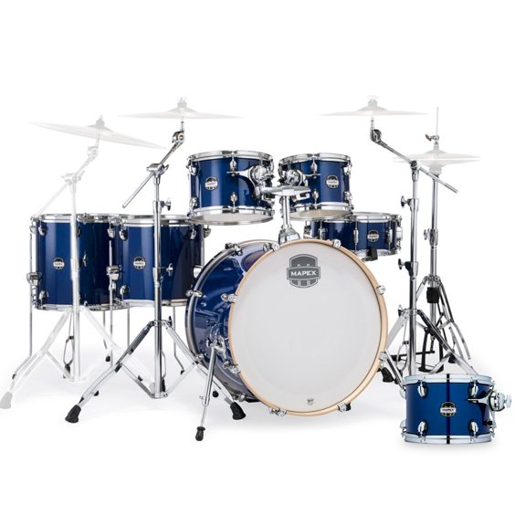 Batería Acústica MAPEX Mars Midnight Blue MM529SF-7PCH-OD-S azul 60.5x51x79