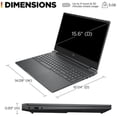 thumbnail image 4 of HP Victus 15.6" 144Hz Full HD Gaming Laptop |Intel Core i5-13420H | NVIDIA GeForce RTX 3050 | Copilot |Backlit| Silver | 32GB RAM | 1024GB SSD |Windows 11 Home |Bundle with HDMI Cable, 4 of 5