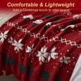 thumbnail image 5 of Walensee Christmas Throw Blanket, Ultra Soft Knit Blanket for Couch Sofa Bed Travel, Lightweight Warm Decorative Throw Blanket, Perfect Holiday Theme Décor and Gift (50"x60", Red Car), 5 of 8