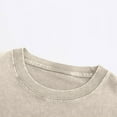 thumbnail image 4 of Mens Oversize Cotton T-Shirts Summer Casual Solid Color T Shirt Loose Fit Baggy Crewneck Tees, 4 of 7