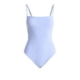 thumbnail image 5 of Free Assembly Women's and Women's Plus Square Neck One Piece Swimsuit, Sizes XS-1X, 5 of 6