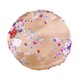 thumbnail image 1 of Qarigey Gorro para dormir para mujer, banda ancha elástica de satén, calentador para el cuero cabelludo, herramientas de belleza para la Sombreros Flor dorada M（56-58cm）, 1 of 6
