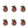 thumbnail image 1 of Bearachild 6 UNIDS Bola de Navidad Colgante Árbol Chimenea Escaparate de Pared Decoración Colgante de Navidad Temática Festiva Año Nuevo Fotografía Kits de decoración para fiestas tipo 4 Bearachild HA070109-04, 1 of 6