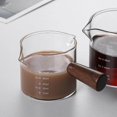 thumbnail image 2 of Glass Measuring Cup Double Spouts Temperature Cup Double Resistant for Wine Bar Liquid, 2 of 9
